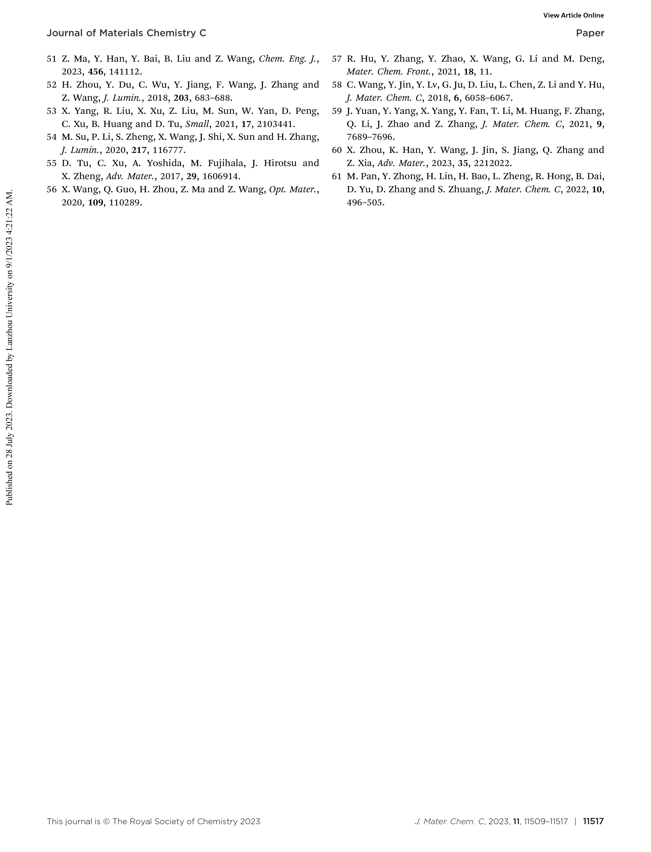 Trap-regulated highly efficient mechanoluminescence and persistent mechanoluminescence of Ca2MgSi2O7Eu2+†-9.png